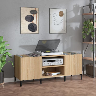 vidaXL 2 Level Hi-Fi Furniture Brown 38x121x48cm