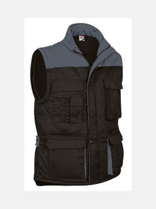 Valento THUNDER Safety Vest Black