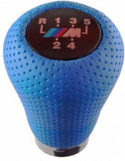 Shift Knob for BMW Series 1 / E87 / Series 3 / E30 / E36 / E46 / E90 / E91 / E92 / Series 5 / E34 / E39 / E60 / Series 6 / Series 7 / X1 / X3 / X5 / E53 / Z4 / Z8 Blue