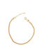 Paraxenies Silberne Kette Hand Vergoldete