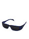 Guess Unisex Sunglasses with Blue Horn-Rimmed Frame and Grey Lenses GU148 BL3