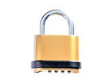 Steel Padlock Brass Combination 56mm 1pcs