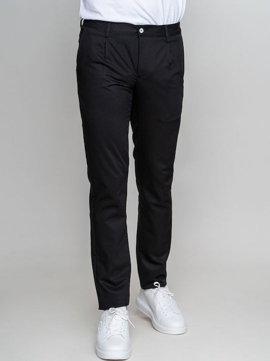 Monte Napoleone 61 Trousers Black
