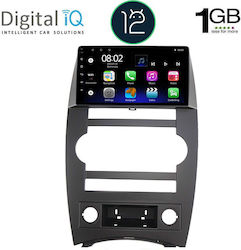 Digital IQ Car-Audiosystem für Audi A7 Jeep Kommandant 2007-2009 (Bluetooth/WiFi/GPS/Apple-Carplay) mit Touchscreen 9"