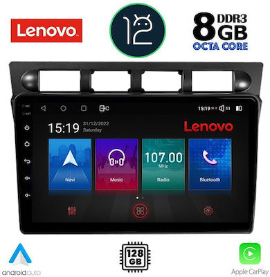 Lenovo Sistem Audio Auto pentru Kia Picanto (Bluetooth/WiFi/GPS/Apple-Carplay) cu Ecran Tactil 9"