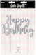 PartyDeco Happy Birthday Cake Decoration