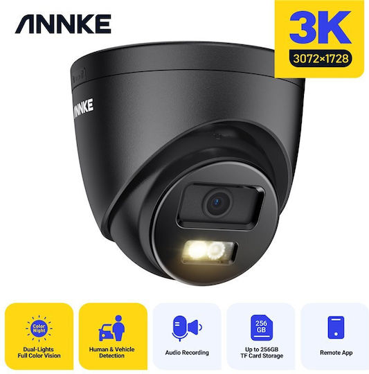 Annke I51EH IP Surveillance Camera Full HD+ 5MP Waterproof with Microphone and Lens 2.8mm
