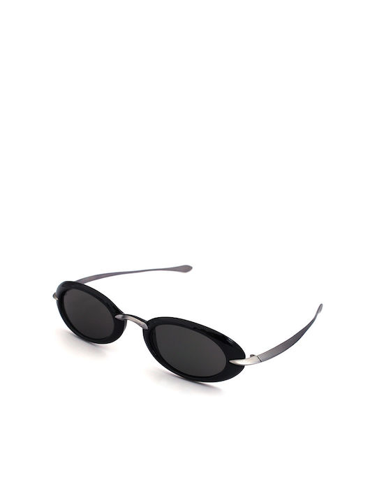 Mugler Women's Sunglasses with Black Frame and Black Lens 6504 02 C3