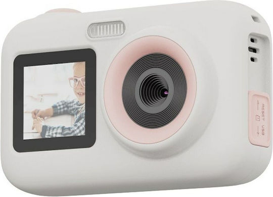 SJCAM Funcam Plus Action Camera Full HD (1080p) Υποβρύχια Standard με Οθόνη 2.4" και Wi-Fi Λευκή