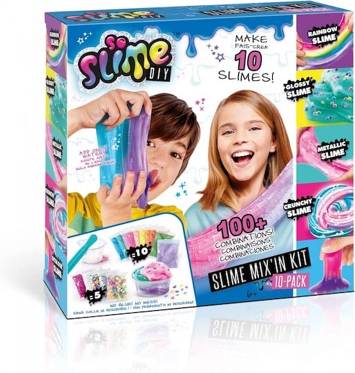 Canal Toys Slime So Slime DIY 10 Pack for Children 6+ years old Years 10pcs