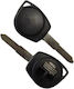 Car Key Shell with Blade with 2 Buttons for Nissan