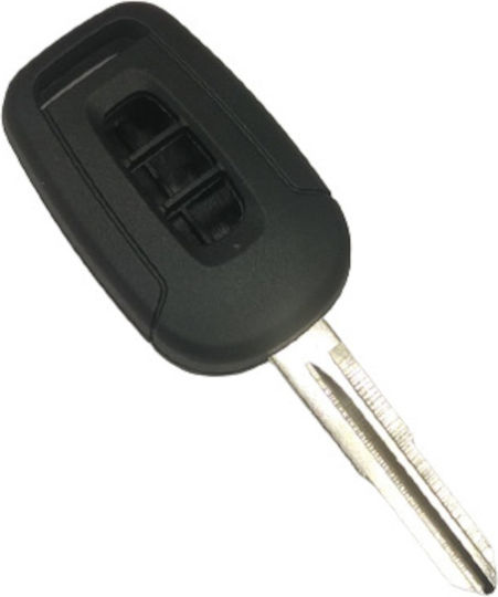 Carcasă cheie auto cu lamă cu 3 butoane pentru Chevrolet