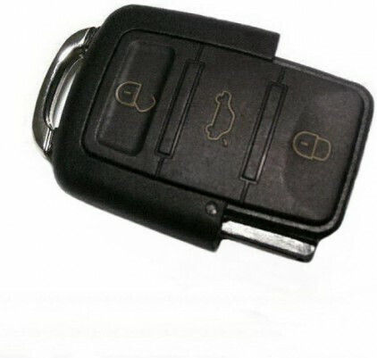 Remote Control Shell with 3 Buttons for Audi