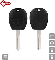 Silca Car Key Shell with Blade with 2 Buttons for Nissan