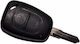 Car Key Shell with Blade with 2 Buttons for Nissan