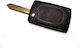 Foldable Car Key Shell with Blade with 2 Buttons for Peugeot