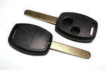 Car Key Shell with Blade with 2 Buttons for Honda