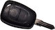 Car Key Shell with Blade with 2 Buttons for Renault