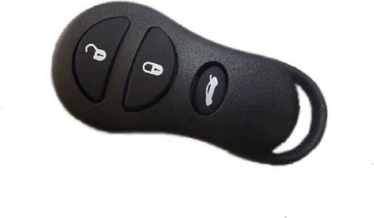Carcasă telecomandă auto cu 3 butoane pentru Chrysler