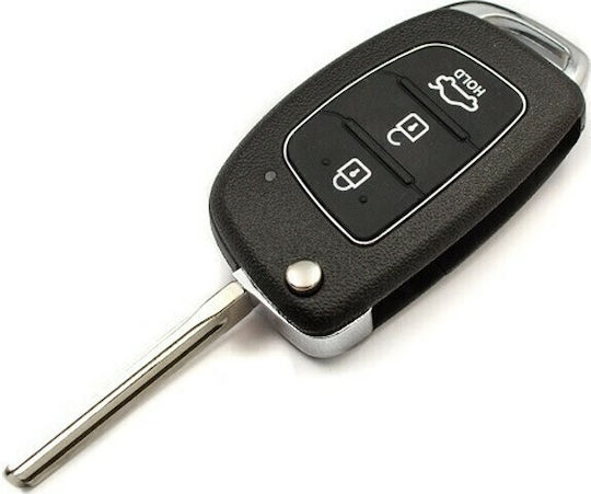 Klappbar mit 3 Tasten für Hyundai