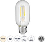 GloboStar LED Bulbs for Socket E27 and Shape T45 Natural White 440lm Dimmable 1pcs