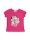 Disney Tricou pentru copii Fuchsia