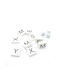 blokker Lighted Christmas Garland White 1pc