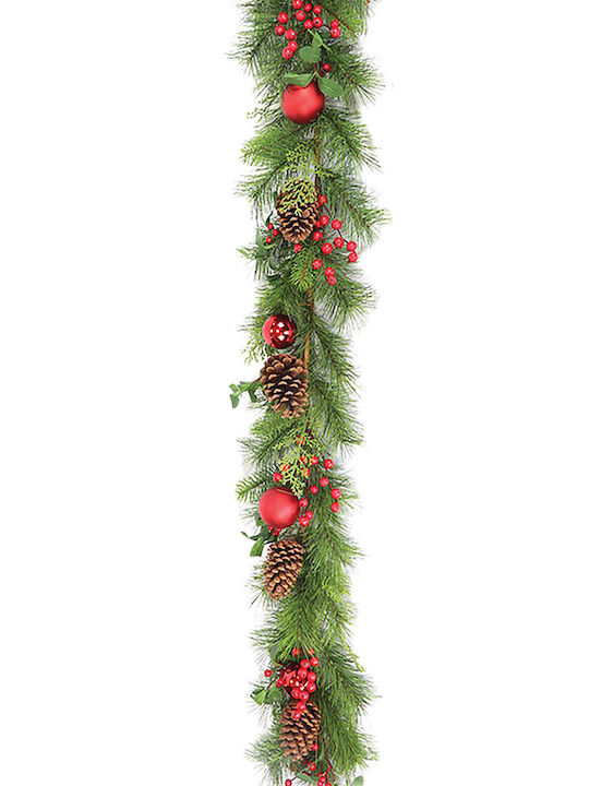 berries Christmas Garland Green 150cm 1pc