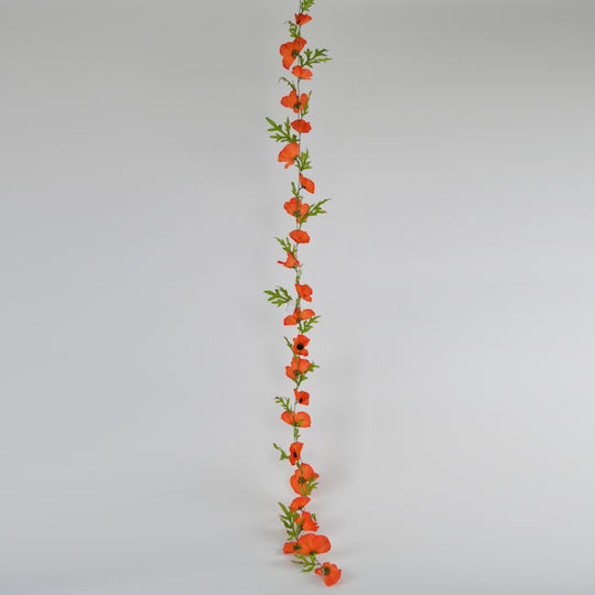 Christmas Garland Orange 180cm 1pc