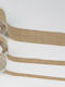 Christmas Ribbon Beige 900x1.3cm 1pc