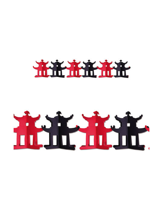 Christmas Garland Red 300cm 1pc