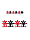 Christmas Garland Red 300cm 1pc