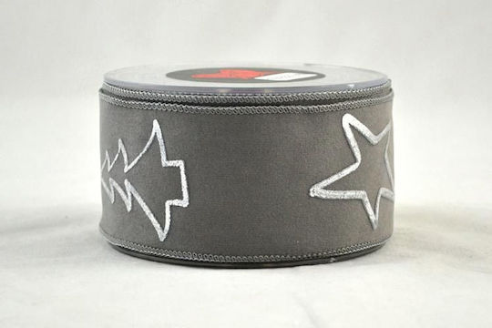Kappa Decor Christmas Ribbon Gray 900x6cm 1pc