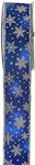 Kappa Decor Christmas Ribbon Blue 4.3x4.3cm 1pc