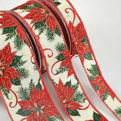 Kappa Decor Christmas Ribbon Red