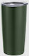 Sidirela Glass Thermos Stainless Steel Green 60...