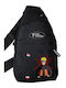 Anime Naruto Black Sun Men's Bag Sling Black
