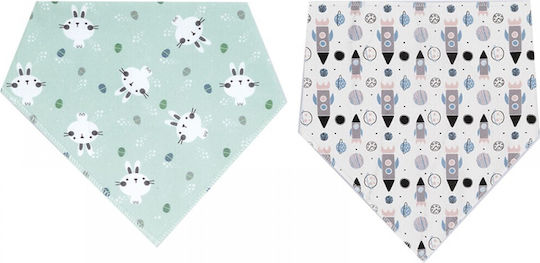 X-treme Baby Waterproof Bandana Fabric Multicolored 2pcs