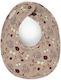 Nuuroo Ata Baby Bib Made of 100% Cotton with Button Beige
