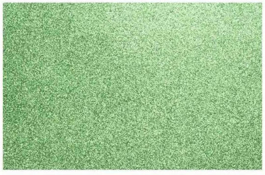 Kangaro Cardboard Glitter Green 50x70cm