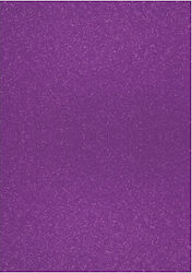 Knorr Cardboard Glitter A4 Purple