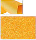 Madrid Papel Schaumstoffpapier Glitzer Orange 4...