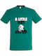 A T-shirt Green Cotton