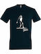 Michael T-shirt Blau Baumwolle