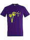 Dark Tricou Violet Bumbac