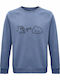 Cloud Sweatshirt Blue