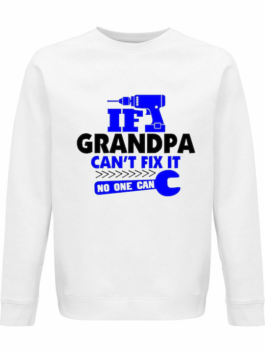 Grandpa Sweatshirt White