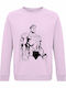 Sweatshirt Superman Rosa