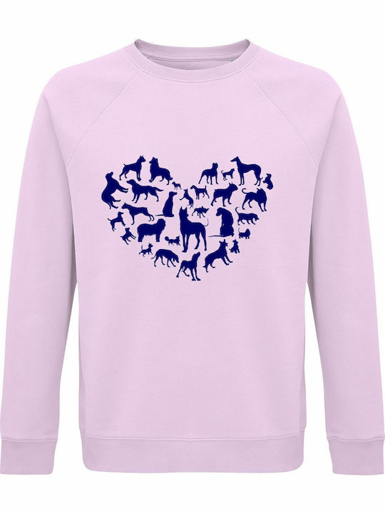 Animal Sweatshirt Pink