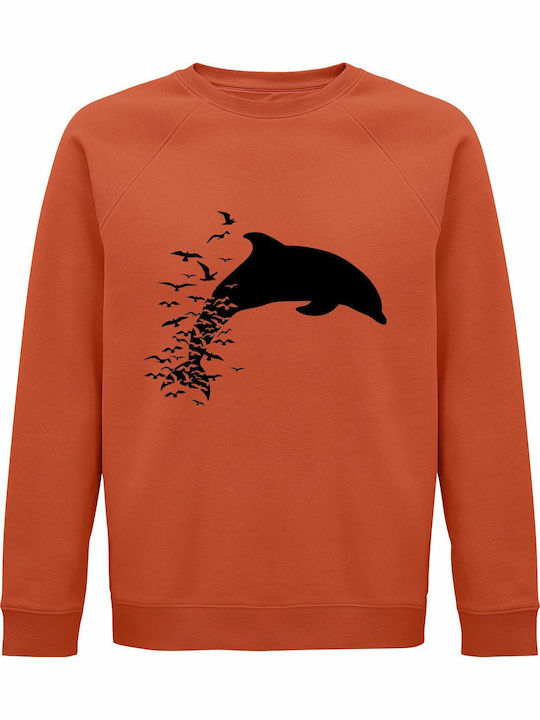 Design Sweatshirt Orange